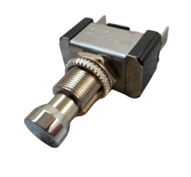 Pulsante 2 terminali 6A 12V ON / OFF