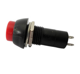 Bouton poussoir rouge OFF-(ON)