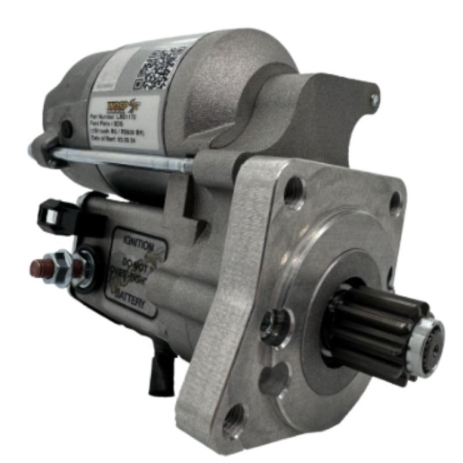 Démarreur moteur Ford Pinto, BDG avec volant moteur 135 dents et cloche de boite RS500