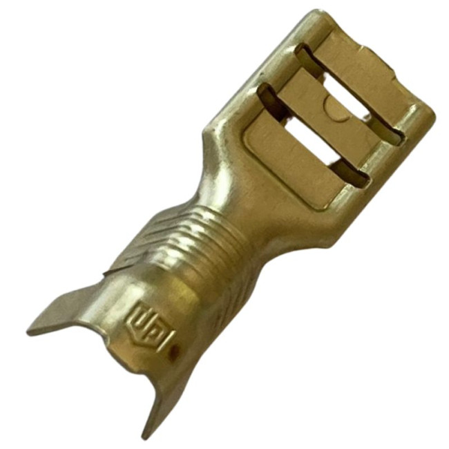 Cosse plate femelle standard largeur 6,3mm pour fil de 2.5 à 6mm²
