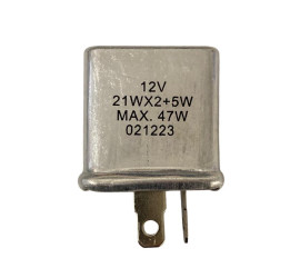 Flasher 2 terminals 12V 2x21W