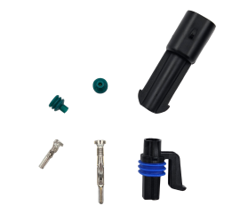 Kit de 1 vía conectores a prueba de agua