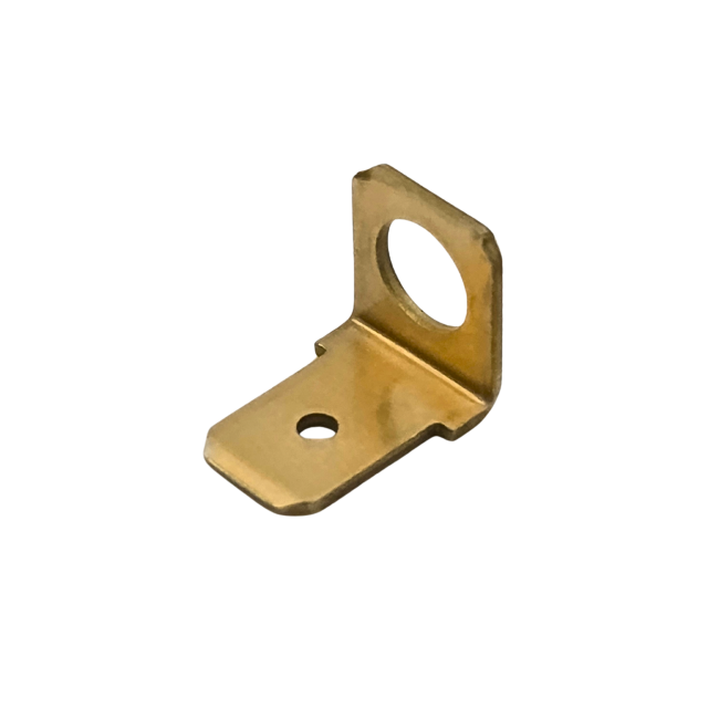Double male terminals uninsulated 6.3mm