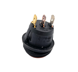 Mini IP66 a prueba de agua roja interruptor iluminado ON-OFF