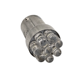 Bulb 6V 8 white LED BA15s