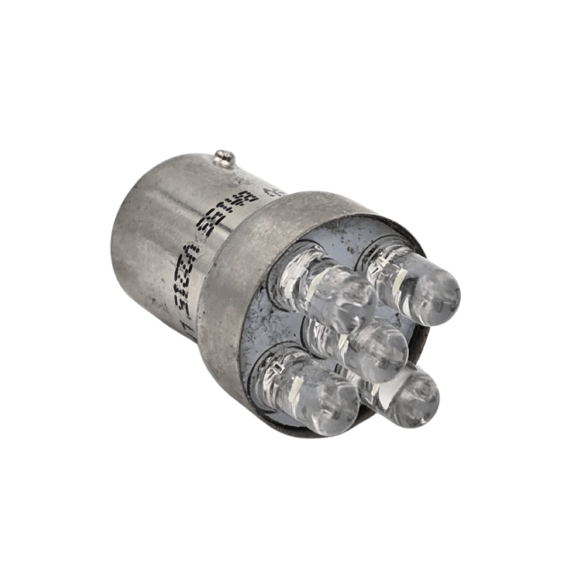 Ampoule 6V 5 LED blanche BA15s