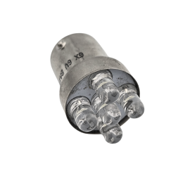Lampadina 6V 5 bianco BA15s LED