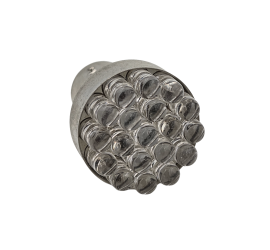 Birne 12V BAY15D 19 LED Gelb doppelter Revolver