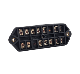 Caja de fusibles de esteatita 8 canales