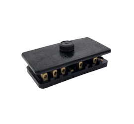 Caja de fusibles de esteatita 8 canales