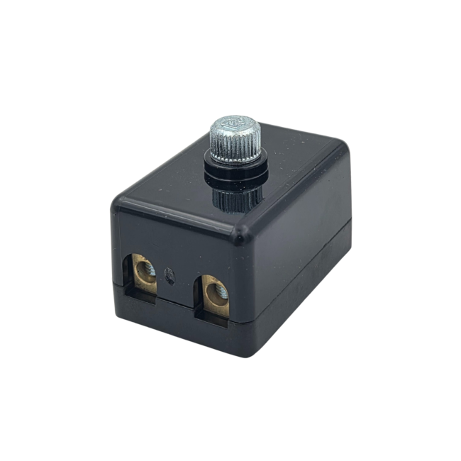 Fusebox soapstone 2 way black cover