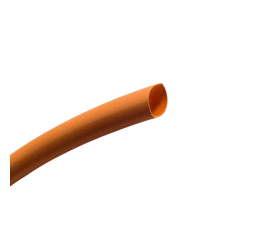Gaine thermorétractable orange au mètre.