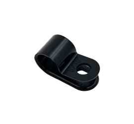 Pontet aus schwarzem Kunststoff Kabel