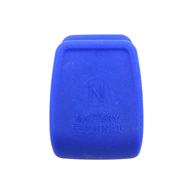 Cosse blue (-) battery