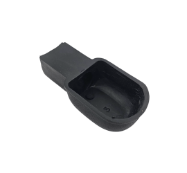 Capot noir pour cosse batterie (-)