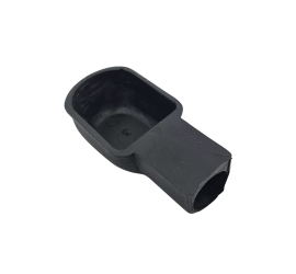 schwarze Kapuze mitschleppen (-) der Batterie