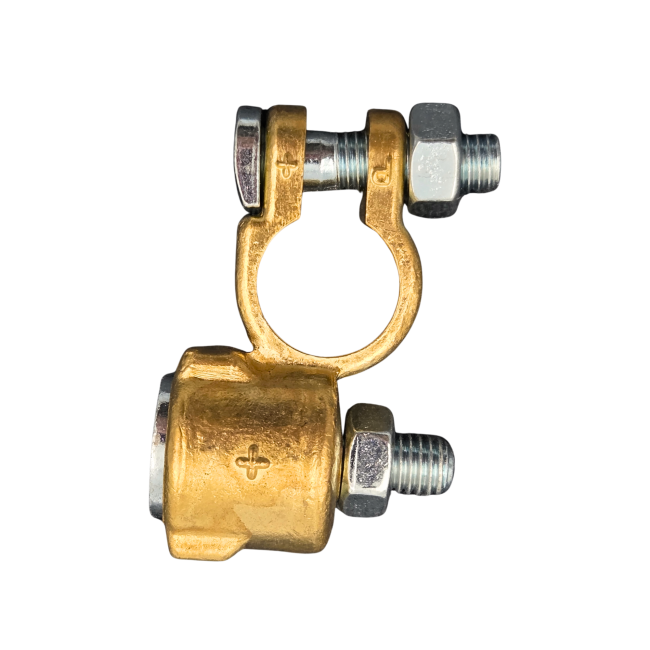 Cosse dual clamping brass battery (+) 70 mm²
