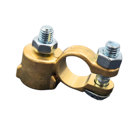 Cosse dual clamping brass battery (+) 70 mm²