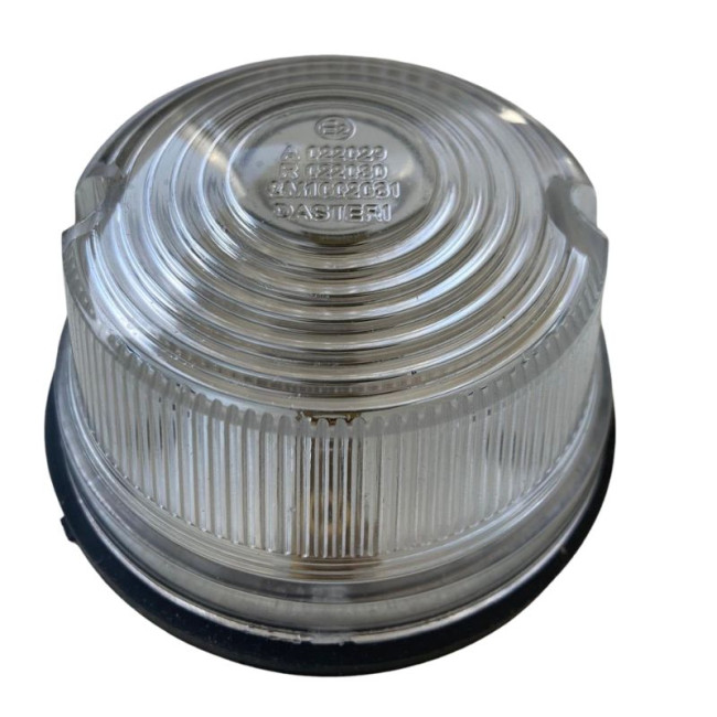 Feu rond blanc diamètre 75mm
