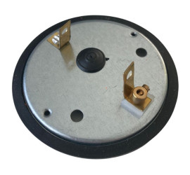 Feu rond blanc diamètre 75mm