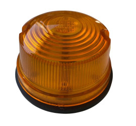 Feu rond orange diamètre 75mm