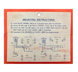 Kit Warning Jamex Automotive 12V New Old Stock