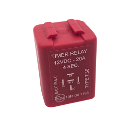 Relais temporisateur 12V 20A