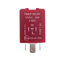 Relais temporisateur 12V 20A