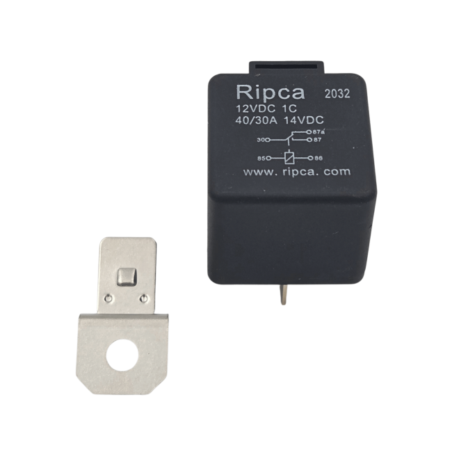 Mini relais inverseur 12V 30/40A