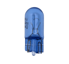 Wedge lamp 12V 5W blue