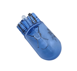 Wedge lamp 12V 5W blue