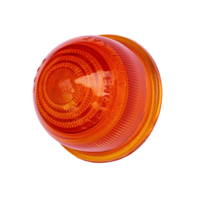 Cabochon orange pour feux Lucas L594