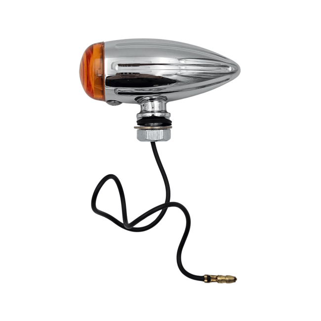 Paire de feux clignotants chromés 21W