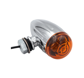 Paire de feux clignotants chromés 21W