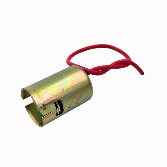 Porte ampoule type BA15S avec fil
