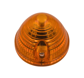 Paire de feux ronds oranges en diamètre 70mm