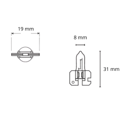 lampadina H2 55W