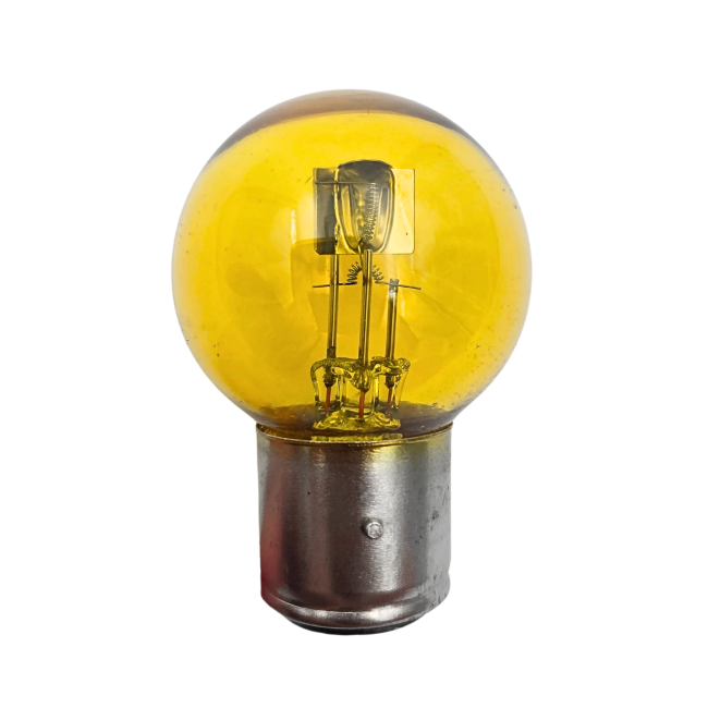 Ampoule 6V 45/40W jaune BA21d