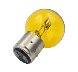 Ampoule 6V 45/40W jaune BA21d