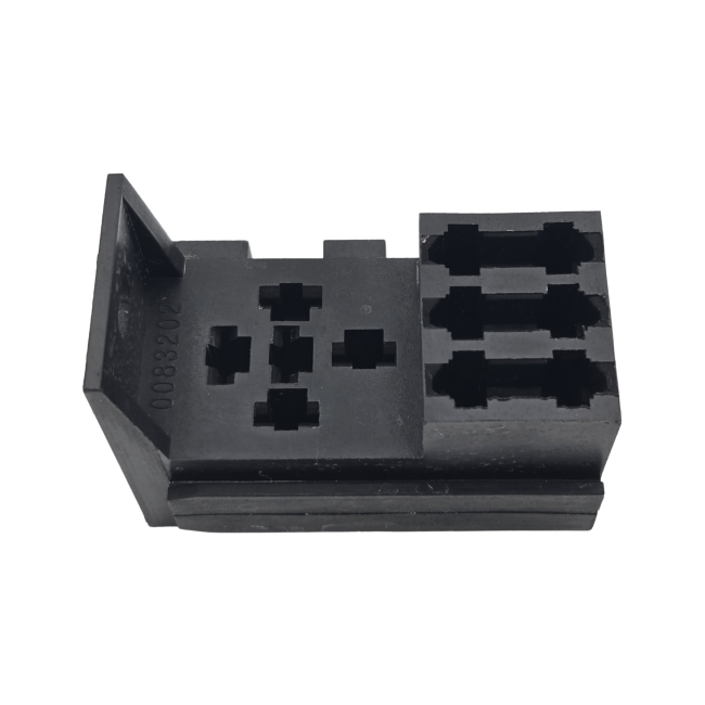 Boîtier porte-relais et 3 fusibles avec support