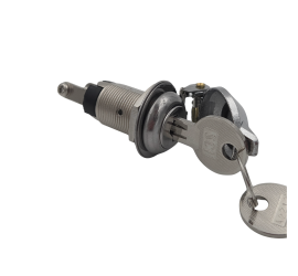 interruttore a chiave cromo ON-OFF