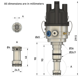 Allumeur électronique programmable Rolls-Royce 6 cylindres