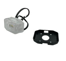 Feu de gabarit LED blanc Fixation à plat