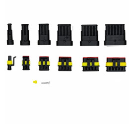 Assortiment de 21 kits connecteurs étanches Superseal AMP 1.5mm