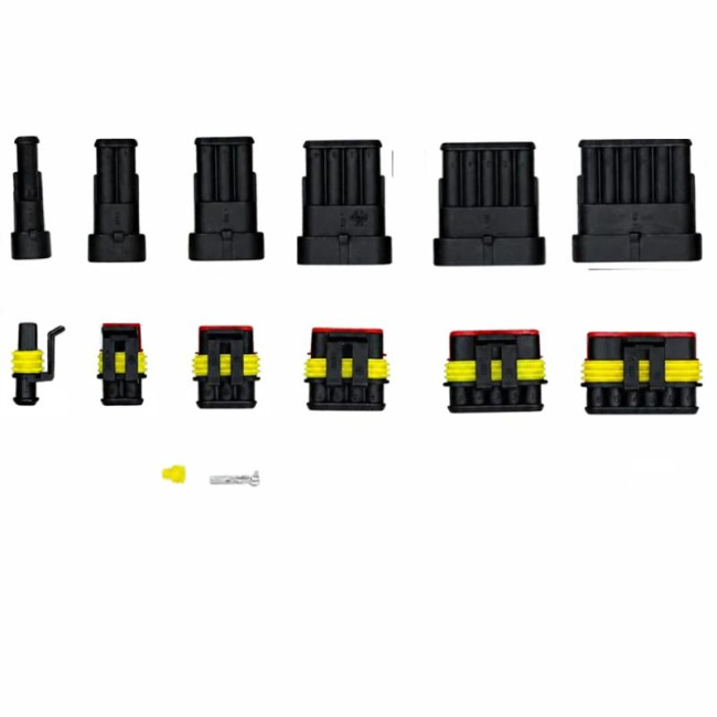 Assortiment de 21 kits connecteurs étanches Superseal AMP 1.5mm