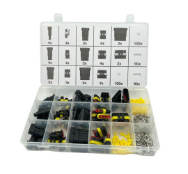 Assortiment de 21 kits connecteurs étanches Superseal AMP 1.5mm