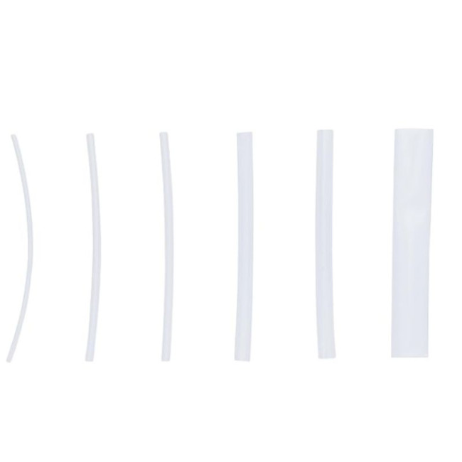 Assortiment 150 manchons thermorétractables transparents