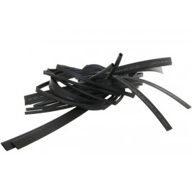 Kit 8 gaines thermorétractables 1.2m noir