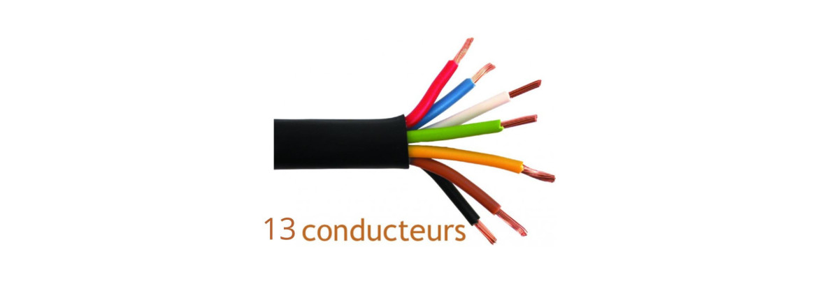 Câble 13 conducteurs